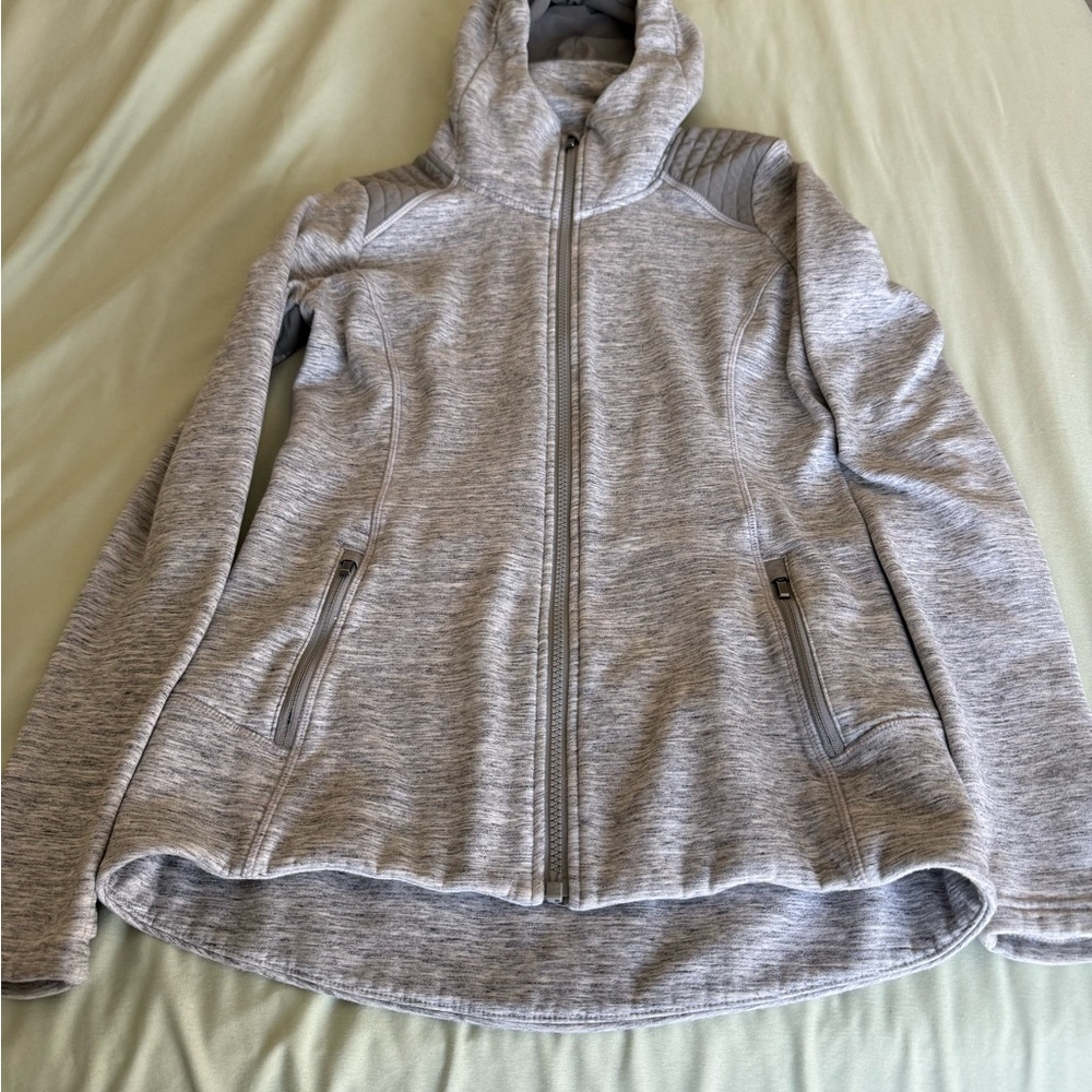 Athleta full-zip hoodie, Size XS, in good condition.